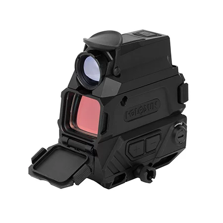 Holosun DRS-TH Thermal Reflex Sight – Black Anodized, 1x/8x Magnification, 1.20″ x 0.98″ Window, 2 MOA Red Dot/65 MOA Circle Multi-Reticle with Thermal Overlay