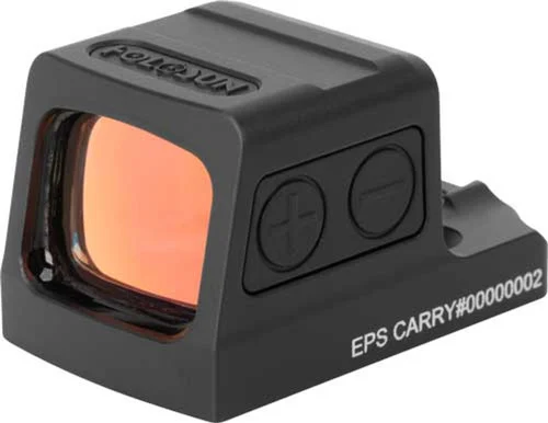 Holosun EPS Pistol Enclosed Sight, Solar, Green 2Moa Dot, 7075 Aluminum, Enclosed, Shake Awake, Slimline Pistol