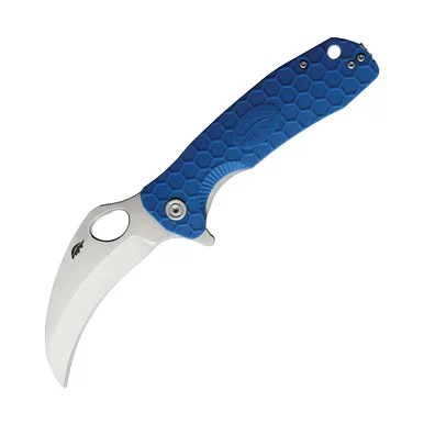 Honey Badger Large Claw Folding Knife Stainless/Blue G-10 HB1137
