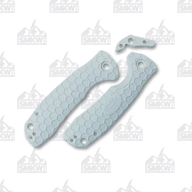 Honey Badger Large Honeycomb FRN White Handle Set With Backspace HB5036
