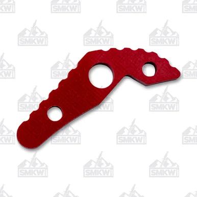 Honey Badger Large Red Backspacer Custom Knife Part HB5003