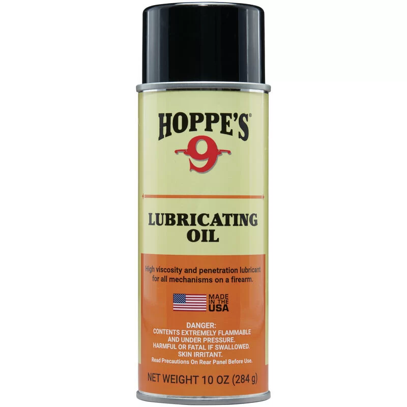 Hoppe’s Lubricating Oil 10oz Aerosol, Loose