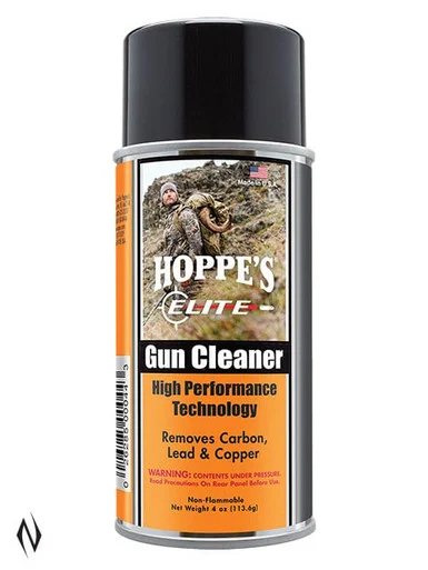 HOPPES ELITE GUN SOLVENT 4OZ AEROSOL