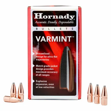 Hornady 22 Cal 224 55gr SP 100Pk