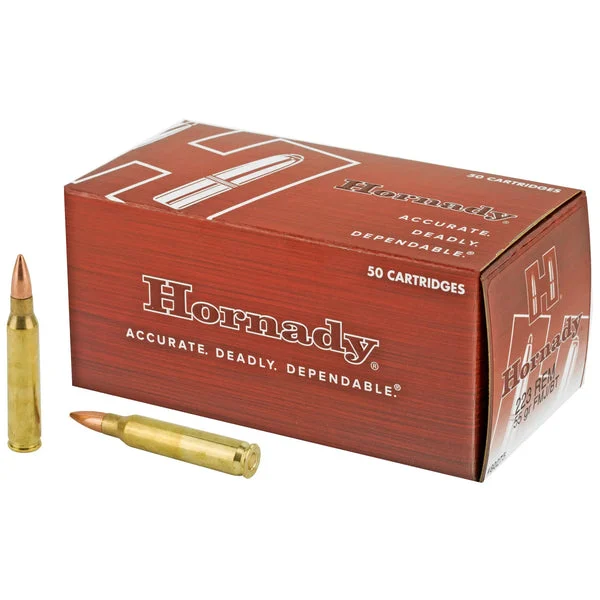 HORNADY 223REM 55GR FMJ 50RD