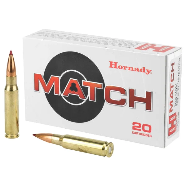 HORNADY 308WIN 168GR ELD-M 20RD