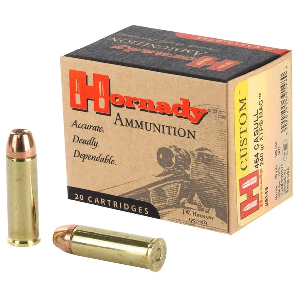 HORNADY 454CASULL 240GR XTP 20RD