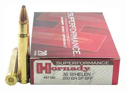 Hornady 81193 Superformance InterLock Spire Point200 Grain .35 Whelen