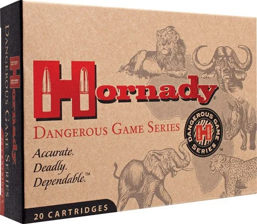 Hornady 8262 Dangerous Game Dangerous Game Solid500 Grain .458 Lott