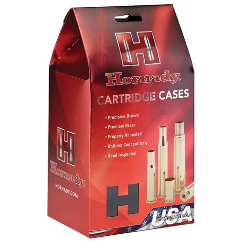 Hornady 8785 Unprimed Cases 454 Casull Handgun Brass 100