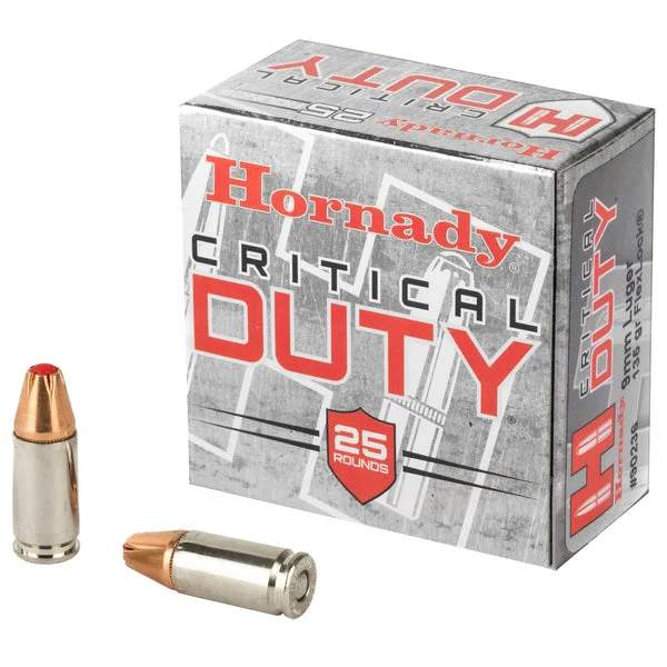 HORNADY 9MM 135GR CRT DUTY 25RD