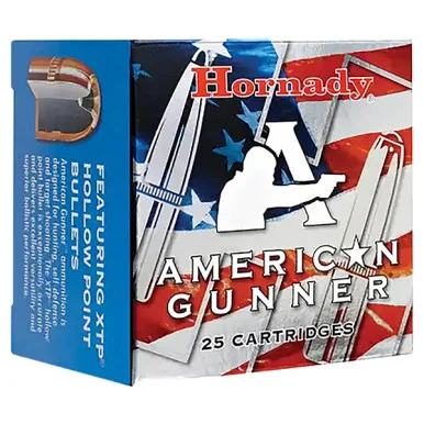 Hornady American Gunner 38 Special 125 Grain Brass 25 Rounds XTP JHP 90324