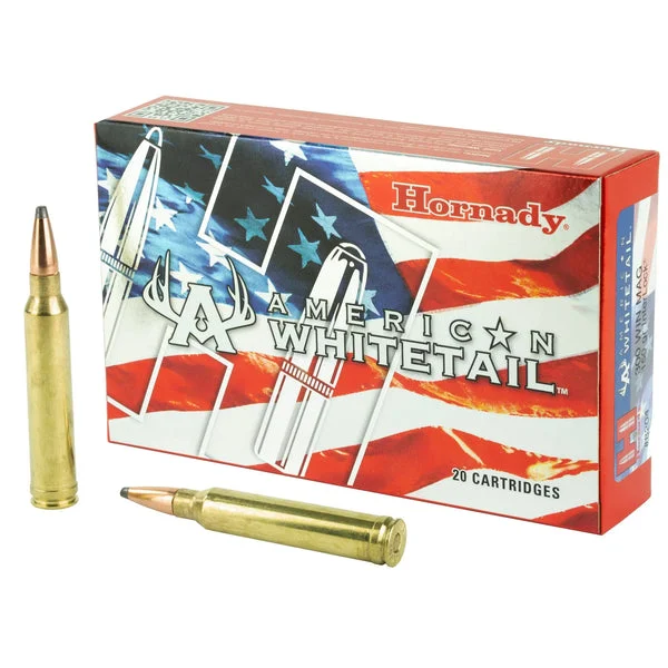 HORNADY AMERICAN WHITETAIL 300WIN 150GR SP 20RD