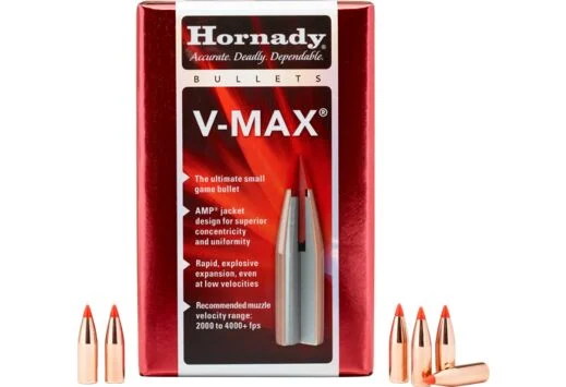 HORNADY BULLETS 6MM .243 87GR V-MAX 100CT