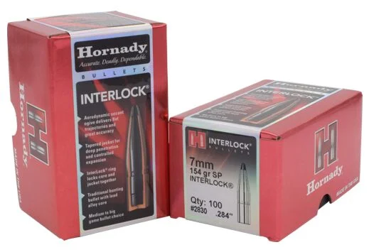 HORNADY BULLETS 7MM .284 154GR JSP 100CT