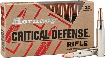 Hornady Critical Defense .223 Remington 73 gr PolyTip ammo