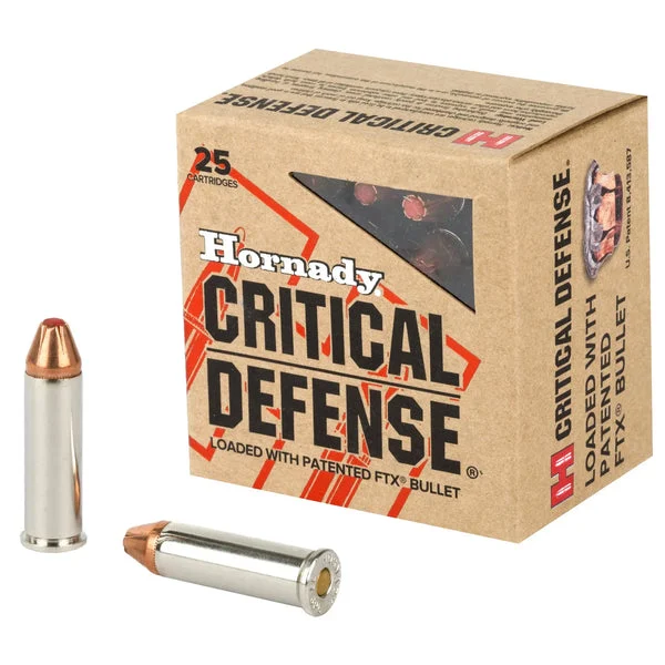 HORNADY CRITICAL DEFENSE 38SPL 110GR 25RD