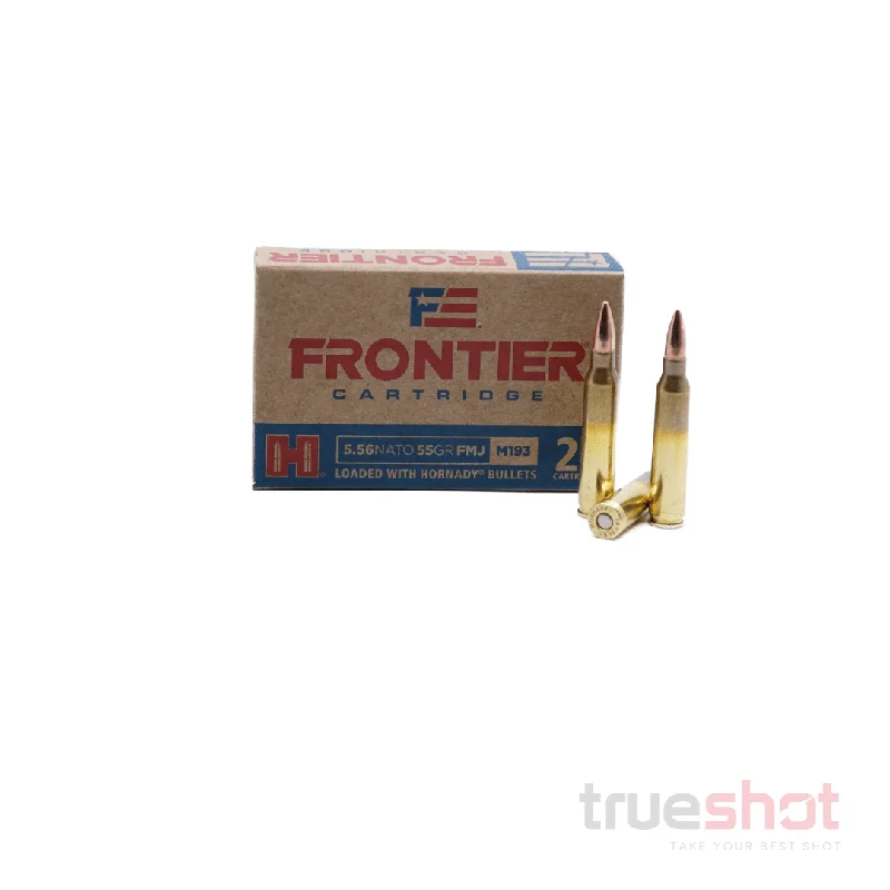 Hornady Frontier 5.56 NATO 55 Grain FMJ – High-Quality Ammunition