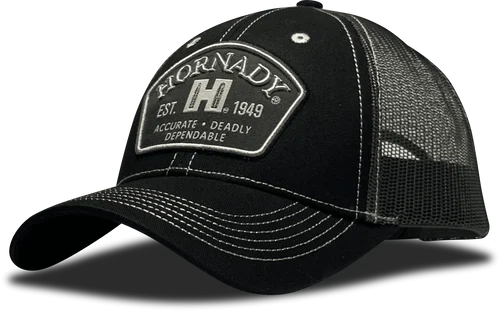 Hornady Gear Black Trucker Hornady Patch