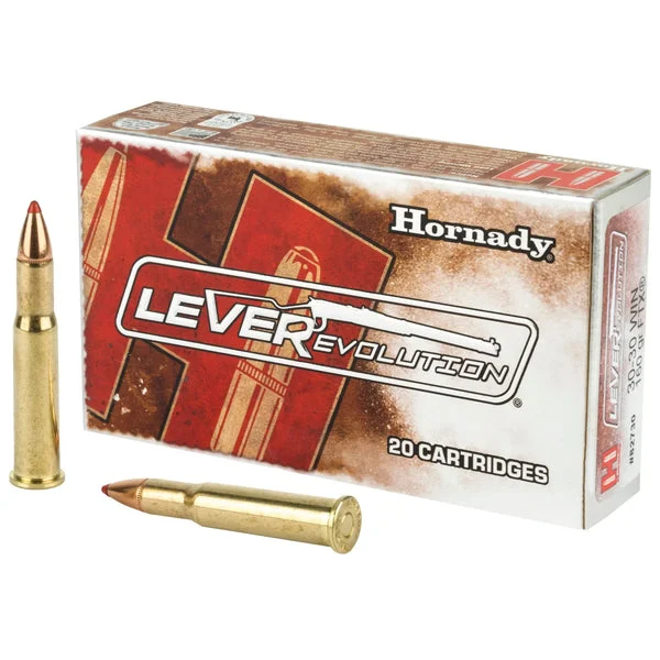 HORNADY LEVEREVOLUTION 30-30 160GR 20RD