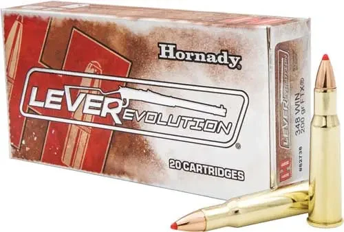 HORNADY LEVEREVOLUTION 348 WIN 200GR FTX 20RD