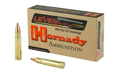 Hornady LEVERevolution .35 Remington 200 Grain FTX Ammo – 20 Per Box / 200 Per Case 82735