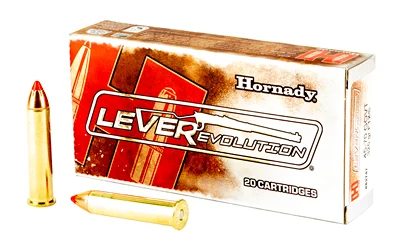 Hornady LEVERevolution .45-70 Government 325 Grain FTX Ammo – 20 Per Box / 200 Per Case #82747