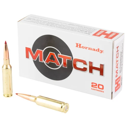 Hornady Match 25 Creedmoor 134gr Extremely Low Drag-Match 20rd Box