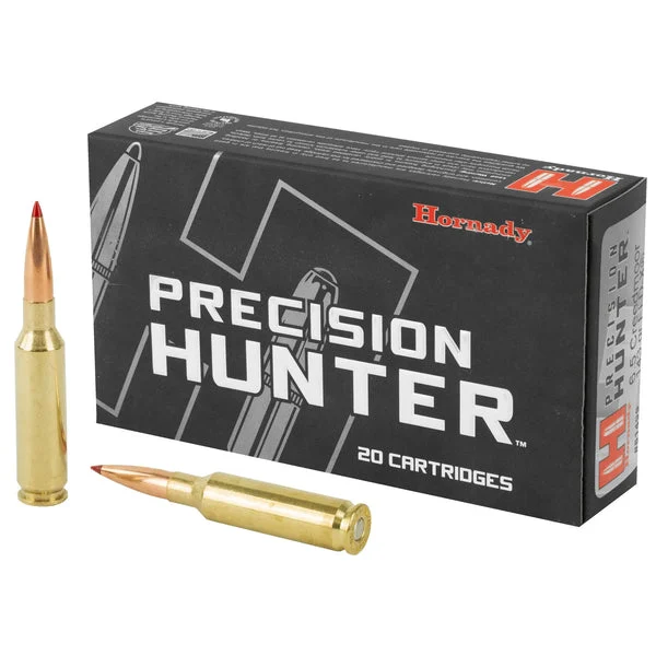 HORNADY PRECISION HUNTER 6.5 Creedmoor 143GR ELD-X 20RD