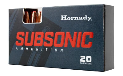 Hornady Subsonic .450 Bushmaster 395 Grain Sub-X Ammo – 20 Per Box – 82247