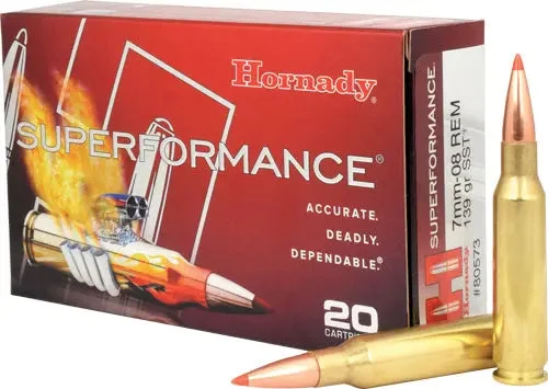 HORNADY SUPERFORMANCE 6MM REM 95GR SST 20RD