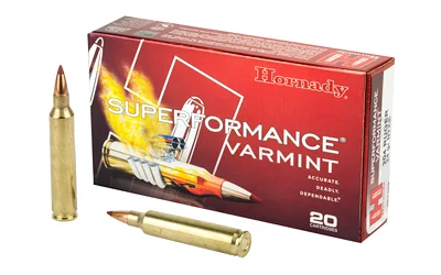 Hornady Superformance Varmint .204 Ruger 24 Grain NTX Ammo – 20 Per Box #83205
