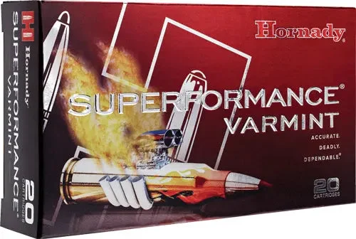 HORNADY SUPERFORMANCE VARMINT 22-250 REM 35GR NTX 20RD