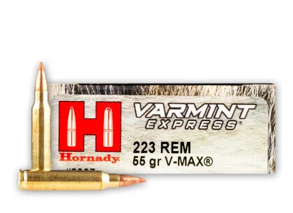 Hornady V-MAX .223 Rem Polymer Tip 55 gr – Hunting ammo | 200 Rounds