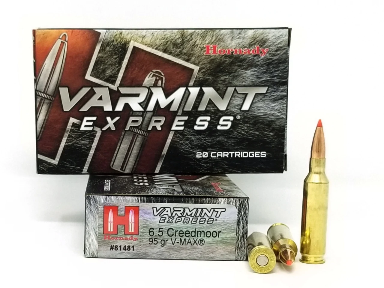 Hornady Varmint Express 6.5 Creedmoor V-MAX 95 gr – Varmint Control | 200 Rounds: