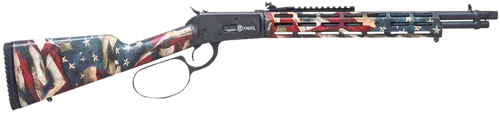 Howa Levtac 92 357 Mag, 16.5" Threaded Barrel, Picatinny, Fixed Respect Camo (American Flag), 8rd