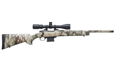 Howa Mini Action Full Camo 223 Remington, 20" Threaded Barrel, Kryptek Highlander, Gamepro 4-16x44 Scope, 5rd