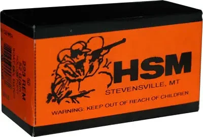 HSM 223 REM 52GR MATCH BTHP 50RD