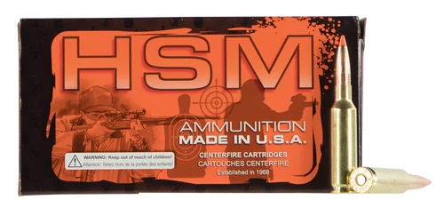 HSM 223 Remington, 90gr, Sierra MatchKing Hollow Point, 50rd Box
