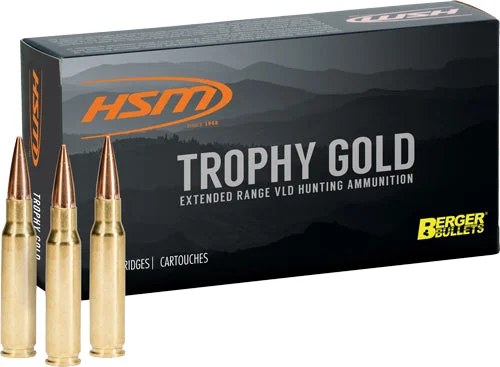 HSM 3006210VLD Trophy Gold Berger Hunting VLD Match210 Grain .30-06 Springfield