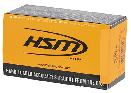 HSM 402R Training*Remanufactured 40 S&W 180 gr Round Nose Flat Point 50 Per Box/ 20 Case