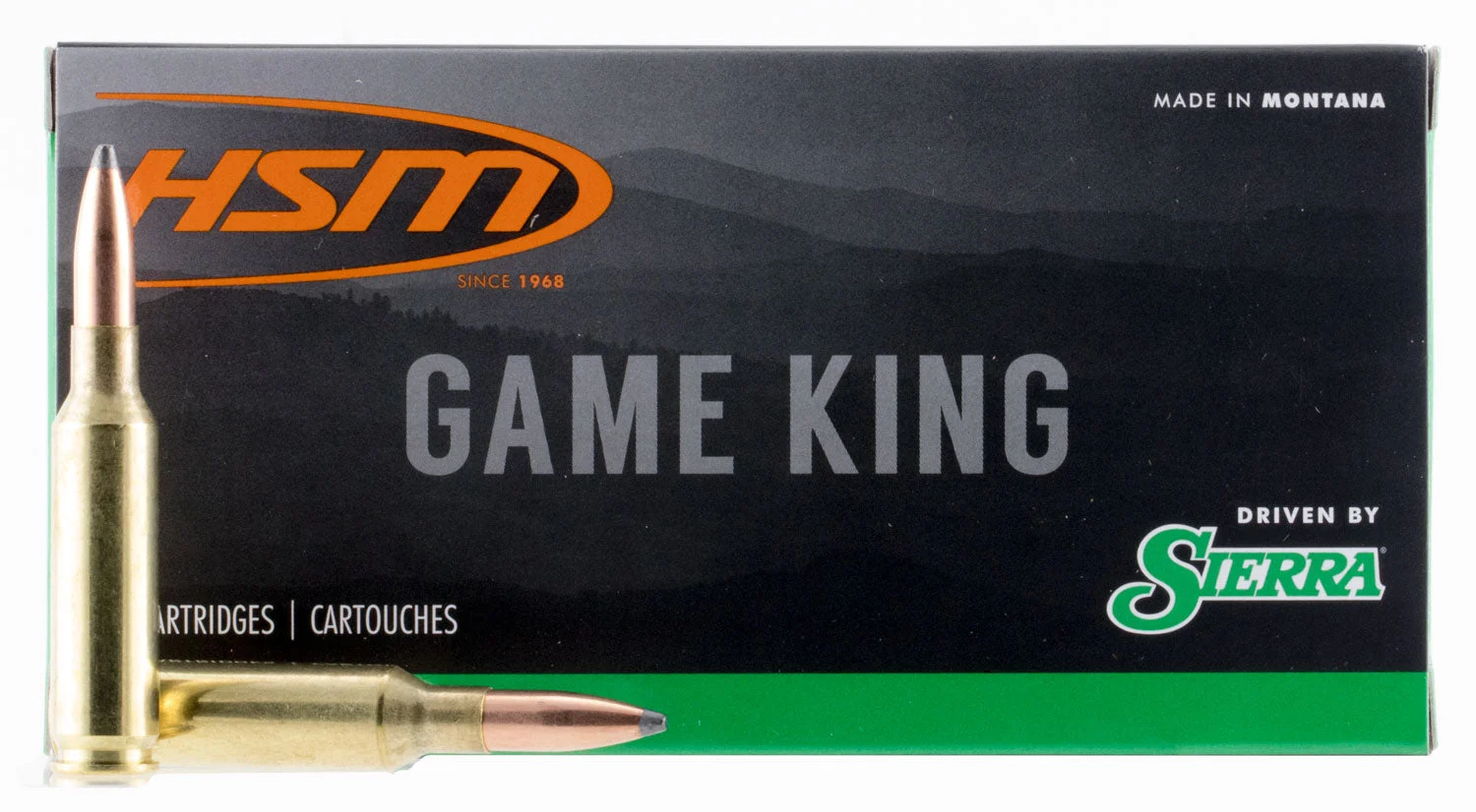 HSM 8MAUSER1N Game King Pro Hunter175 Grain 8mm Mauser