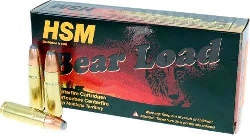 HSM HSM458SOCOM1N Bear Load Jacketed Flat Point350 Grain .458 SOCOM