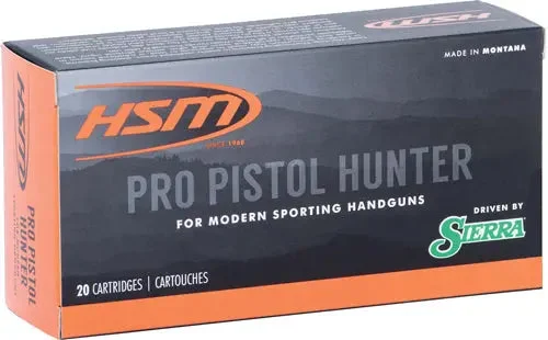 HSM PRO PISTOL 10MM 180GR JHP 20RD
