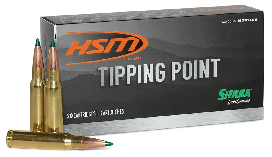 HSM TIPPING POINT 6.5CREED 130GR Sierra GameChanger