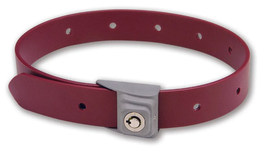 Humane Restraint Leather & Polyurethane Locking Buckle Belts