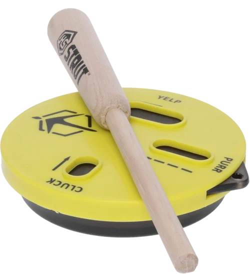 Hunters Specialties The Cookie Cutt'r Pot Call Attracts Turkey Species Yellow