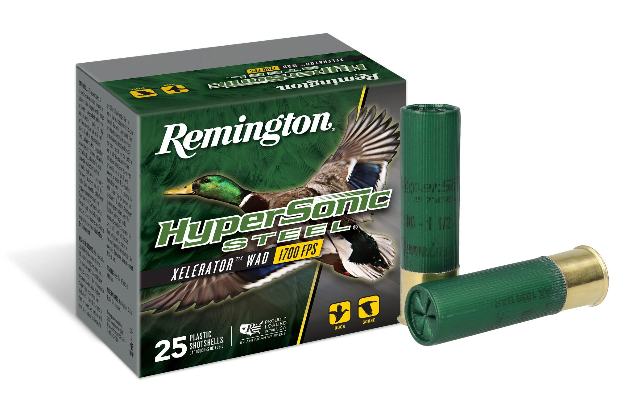 Hypersonic Steel, 10 Gauge, BBB Shot, 3-1/2 in, 1 1/2 oz, 1500 fps
