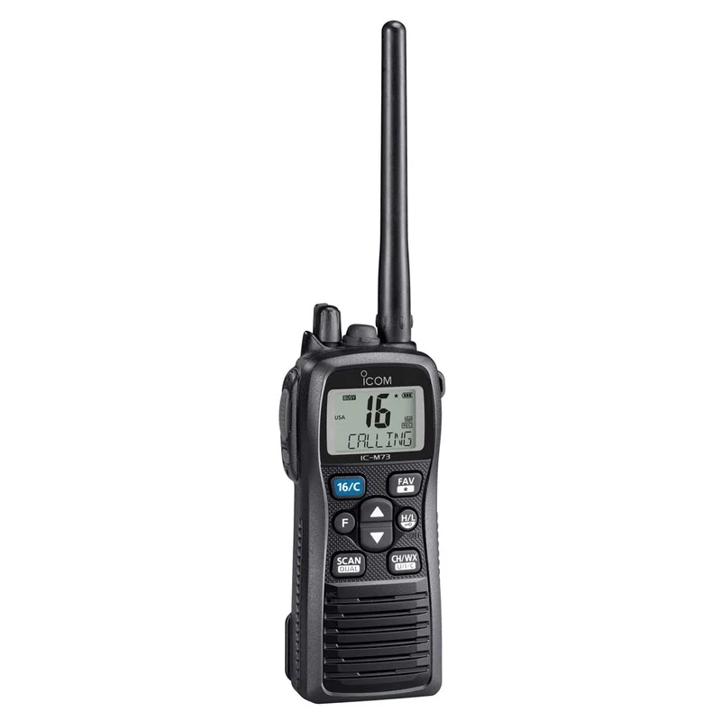 Icom M73 Submersible Handheld VHF Marine Radio – 6W [M73 61]