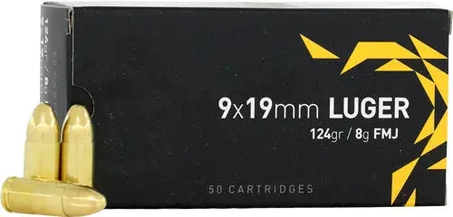 IGMAN 9MM LUGER 124GR FMJ 50RD